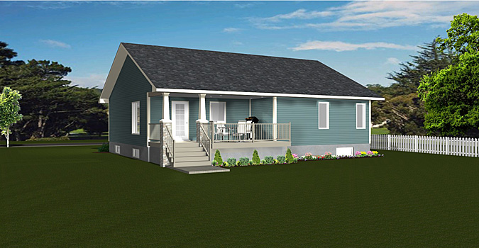 Bungalow House Plan 2014812 | Edesignsplans.ca