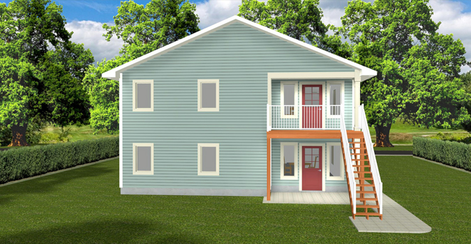 Duplex Rear