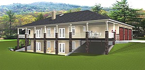 House Plans With A Walkout Basement