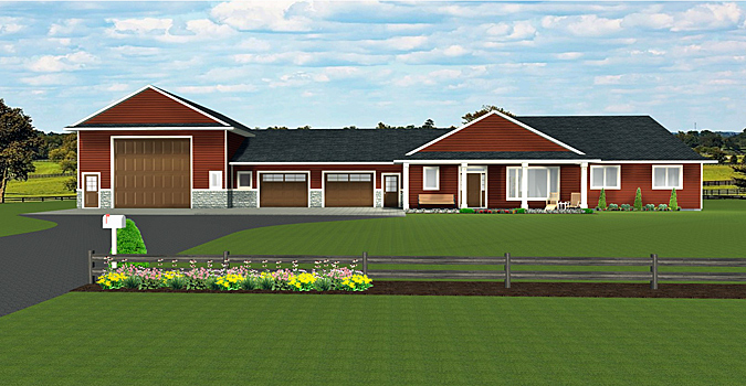 Ranch Style House Plans